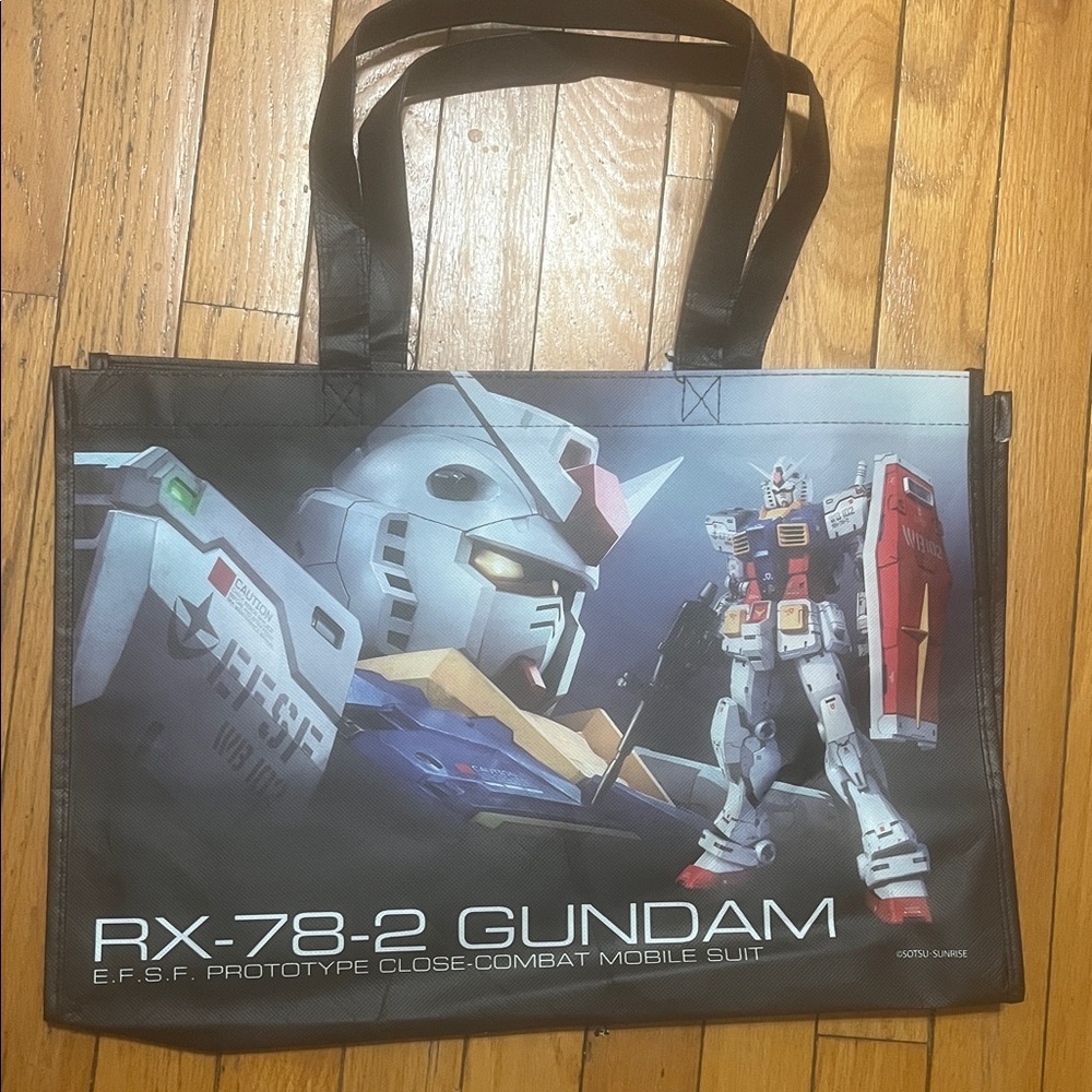 Gundam 30th/45th Anniversary bundle Totes,Inflatable,Poster,Model,Booklet,Card - Picture 5 of 14